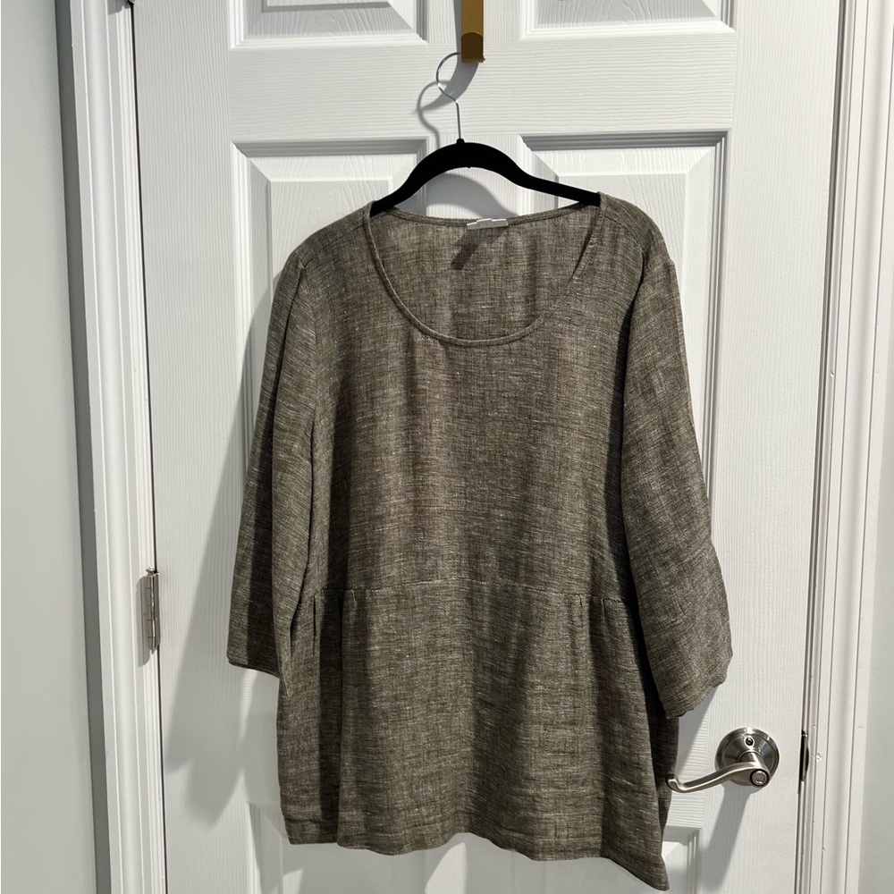 Pure Jill army greenish Swing Top Size L